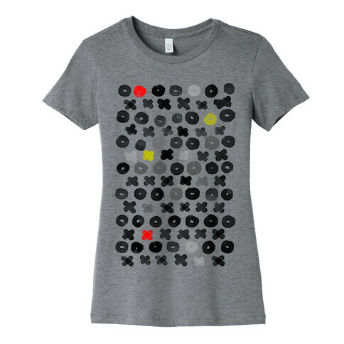 XOXO Hugs and Kisses Pattern Womens T-Shirt