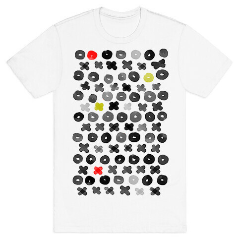 XOXO Hugs and Kisses Pattern T-Shirt