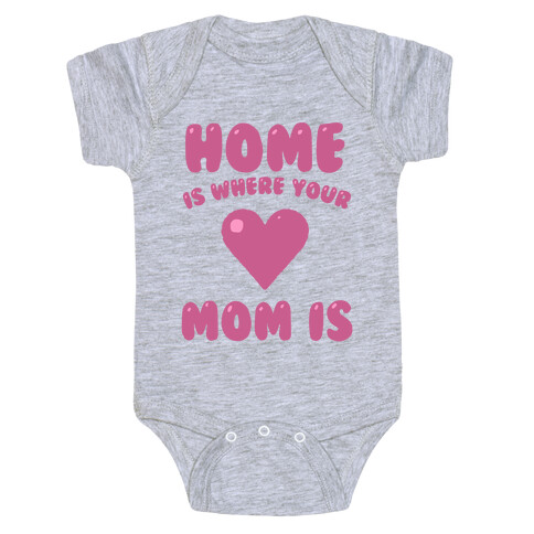 Home Is Where Your Mom Is Baby One-Piece
