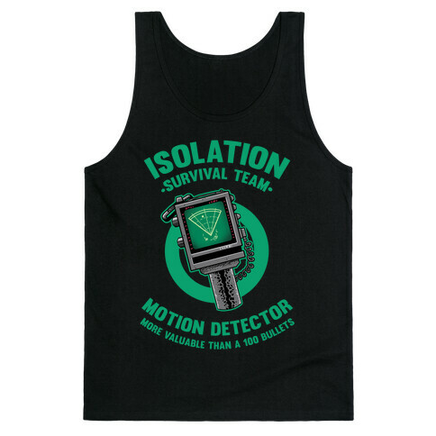 Isolation Survival Team Motion Detector Tank Top