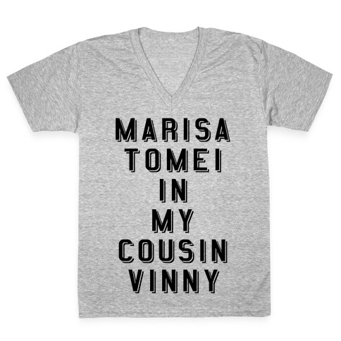Marisa Tomei In My Cousin Vinny V-Neck Tee Shirt
