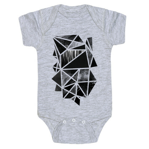 Geometric Collage Baby One-Piece