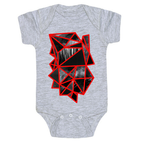 Geometric Collage Baby One-Piece