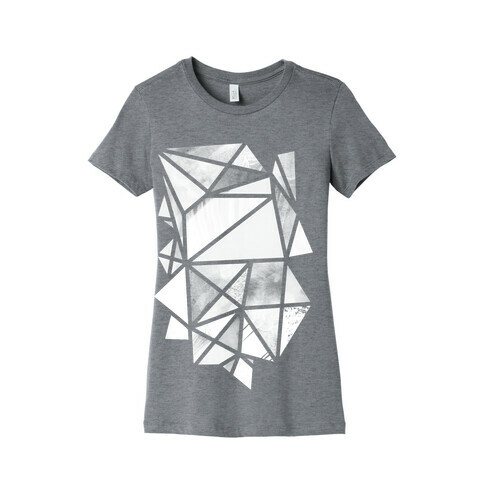 Geometric Collage Womens T-Shirt