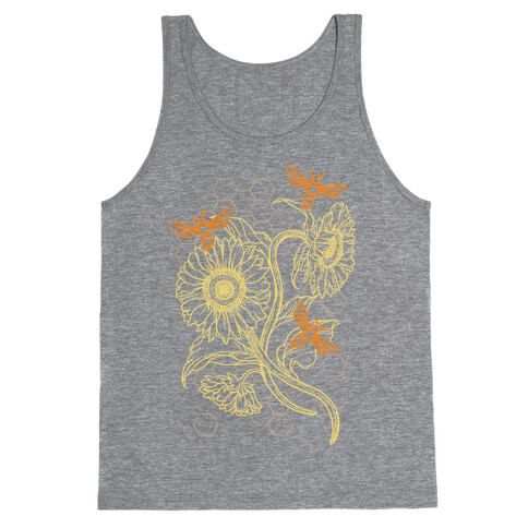 Honeybees & Sunflowers Tank Top