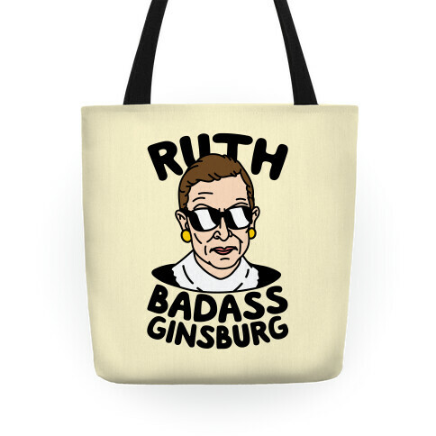 Ruth Badass Ginsburg Tote