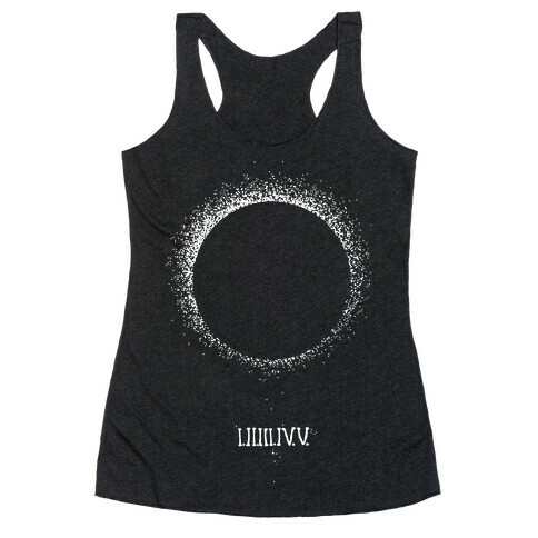 Total Eclipse Countdown Racerback Tank Top