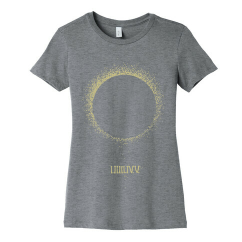 Total Eclipse Countdown Womens T-Shirt