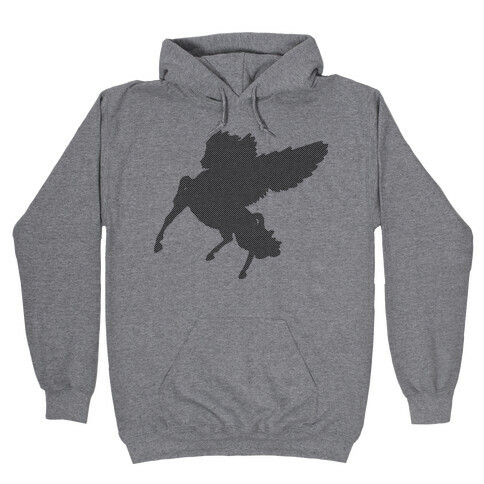 Greek Pegasus Hooded Sweatshirt