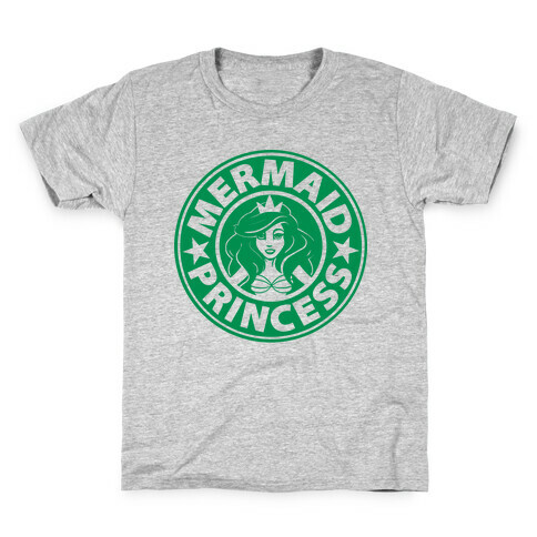 Mermaid Coffee Kids T-Shirt