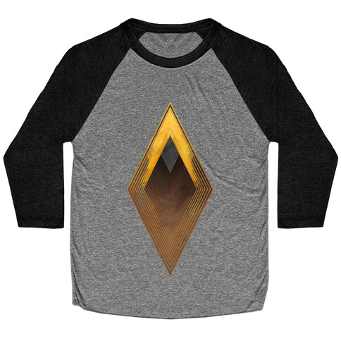 Golden Diamond Baseball Tee