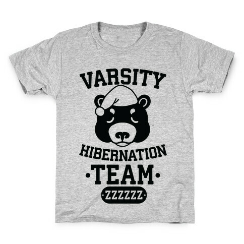 Varsity Hibernation Team Kids T-Shirt