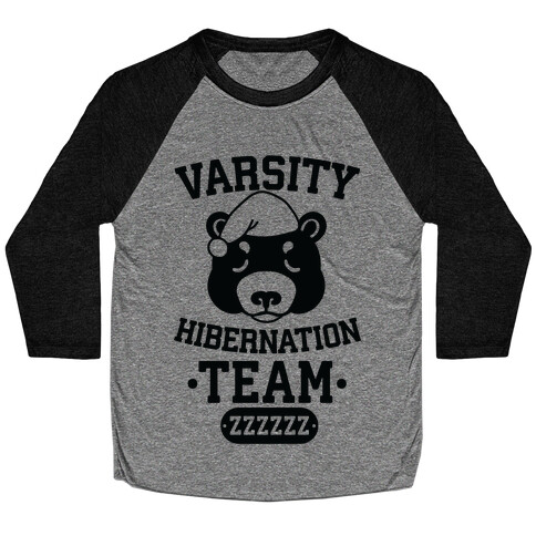 Varsity Hibernation Team Baseball Tee