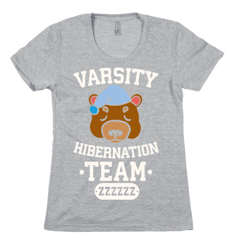 Varsity Hibernation Team Womens T-Shirt