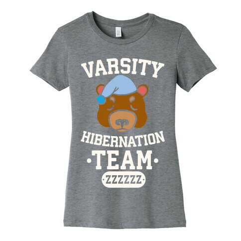 Varsity Hibernation Team Womens T-Shirt