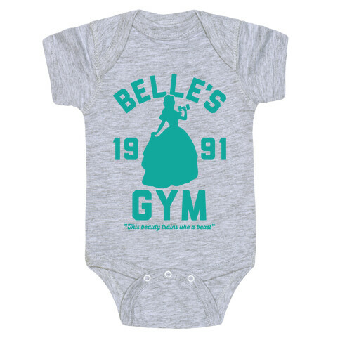Belle's Gym Baby One-Piece