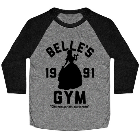 Belle's Gym Baseball Tee