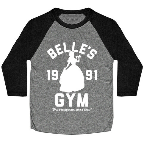Belle's Gym Baseball Tee
