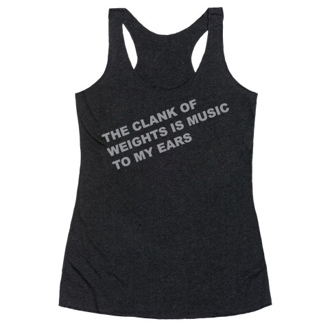 Music to My Ears Racerback Tank Top