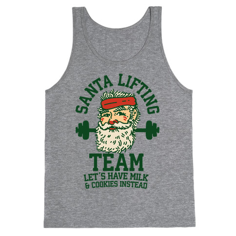 Santa Lifting Team Tank Top