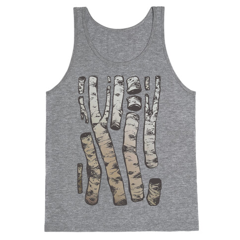 Birch Tree Cuttings Tank Top