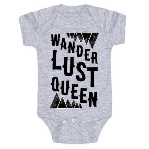 Wanderlust Queen Baby One-Piece