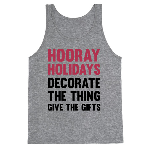 Hooray Holidays Tank Top