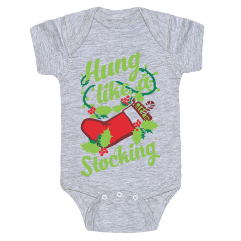 Hung Like A Stocking Baby One-Piece