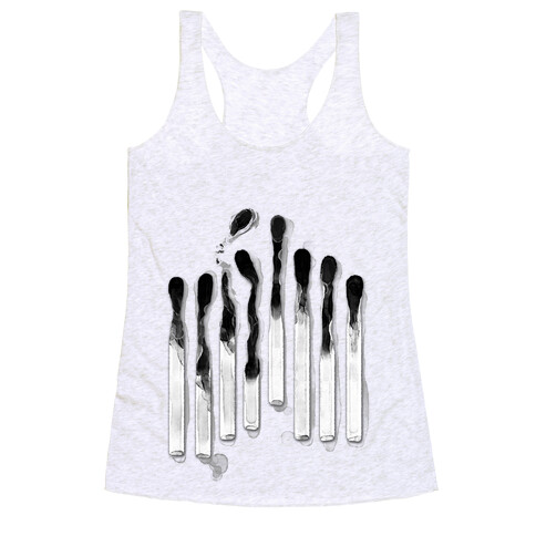 Burnt Out Matches Racerback Tank Top