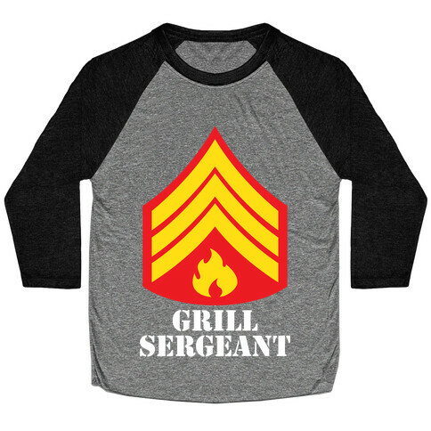 Grill Sergeant Baseball Tee