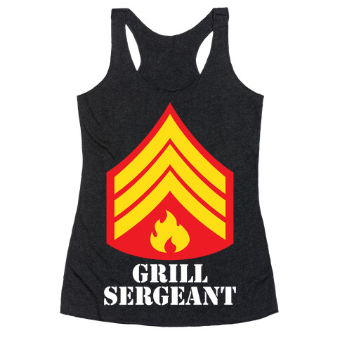 Grill Sergeant Racerback Tank Top