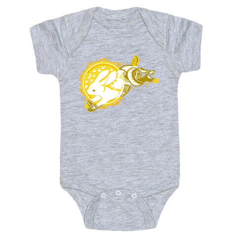 Tribal Rabbit Baby One-Piece