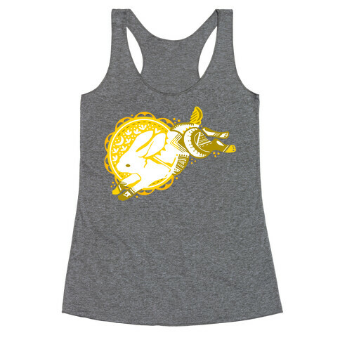 Tribal Rabbit Racerback Tank Top