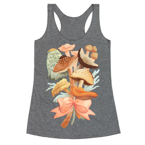 Bouquet Of Mushrooms Racerback Tank Top