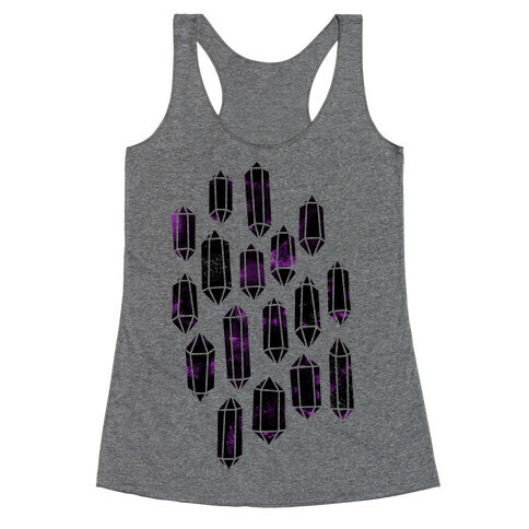 Crystal Collage Racerback Tank Top