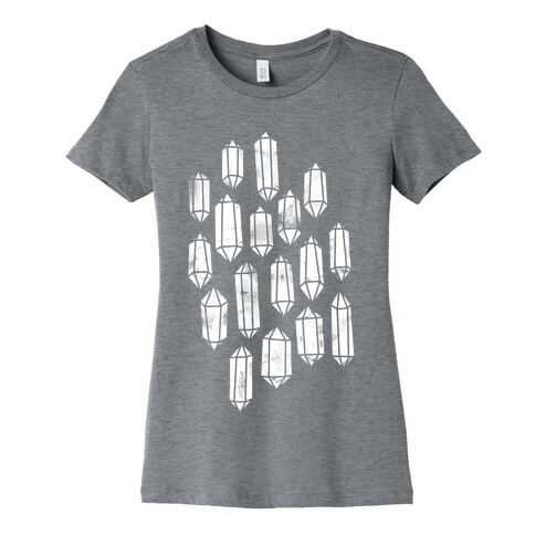 Crystal Collage Womens T-Shirt