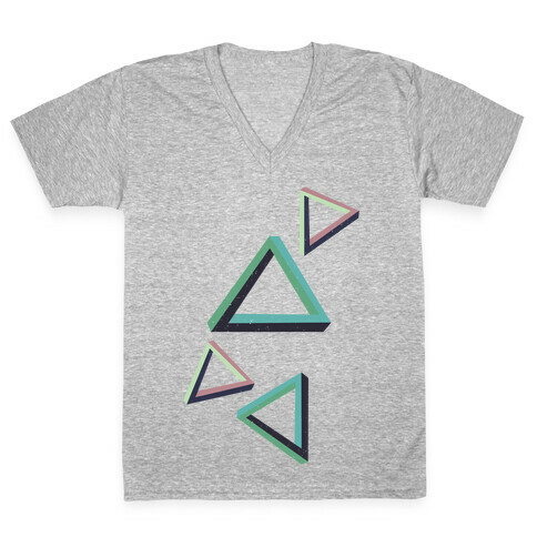 The Impossible Triangle V-Neck Tee Shirt