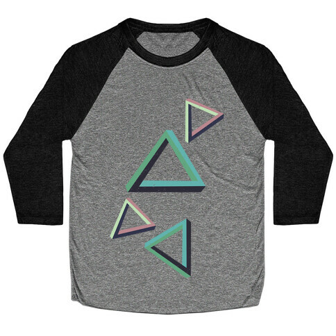 The Impossible Triangle Baseball Tee