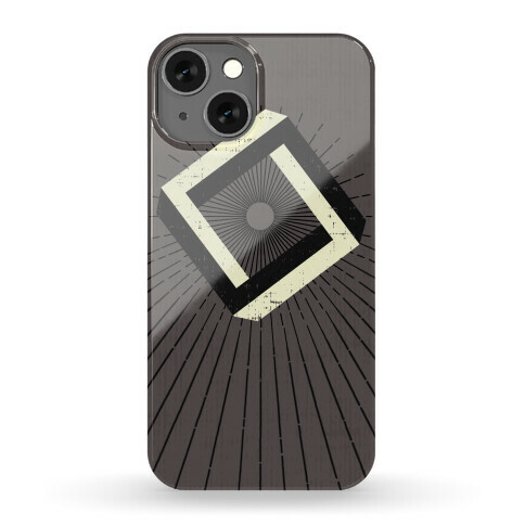 3D Geometric Square Phone Case