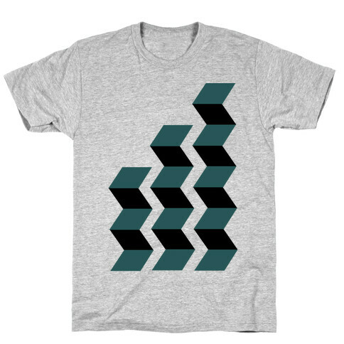 Geometric Folding Screen T-Shirt