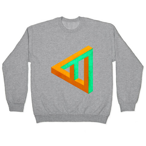 Triangle Optical Illusion Pullover