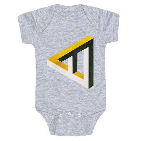 Triangle Optical Illusion Baby One-Piece