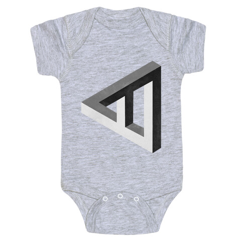 Triangle Optical Illusion Baby One-Piece