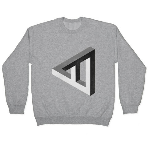 Triangle Optical Illusion Pullover