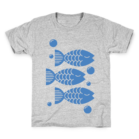 Geometric Fish Kids T-Shirt