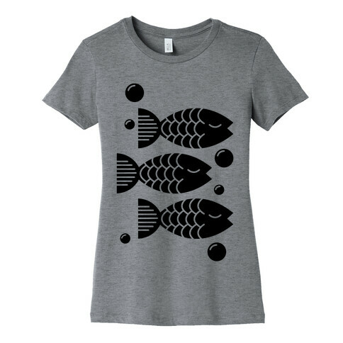 Geometric Fish Womens T-Shirt