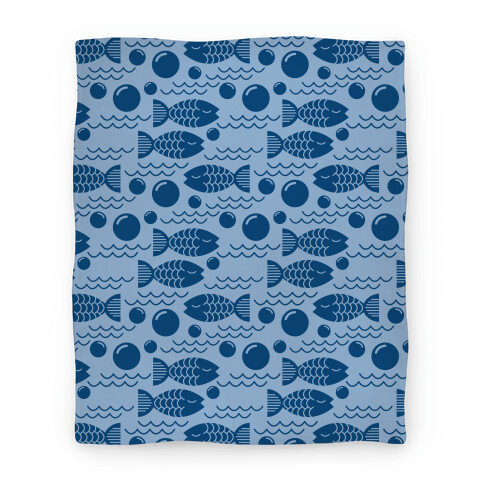 Geometric Fish Blanket