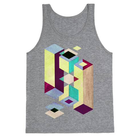 Geometry Optical Illusion Tank Top