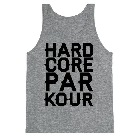 Hardcore Parkour Tank Top