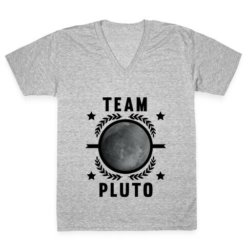 Team Pluto V-Neck Tee Shirt